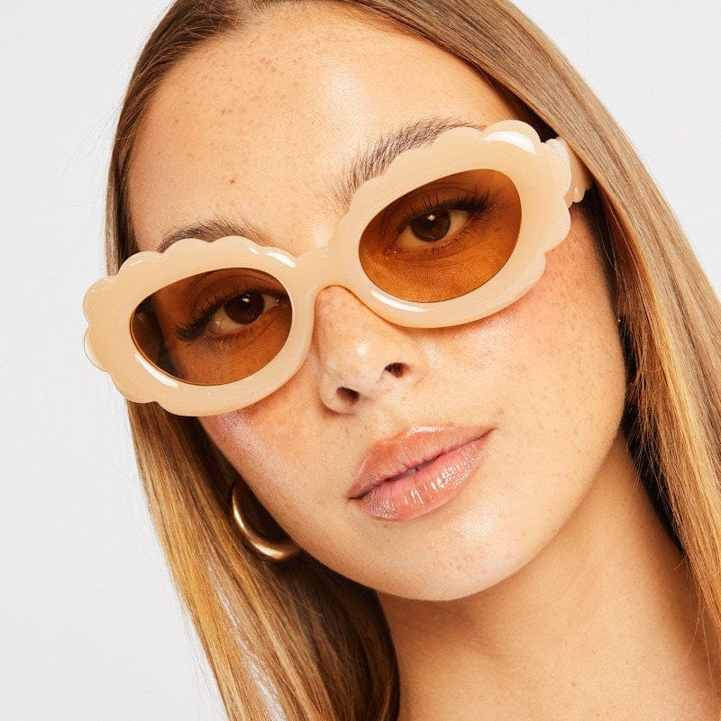 Beige Fashion Sunglasses - Àlainn Fashion