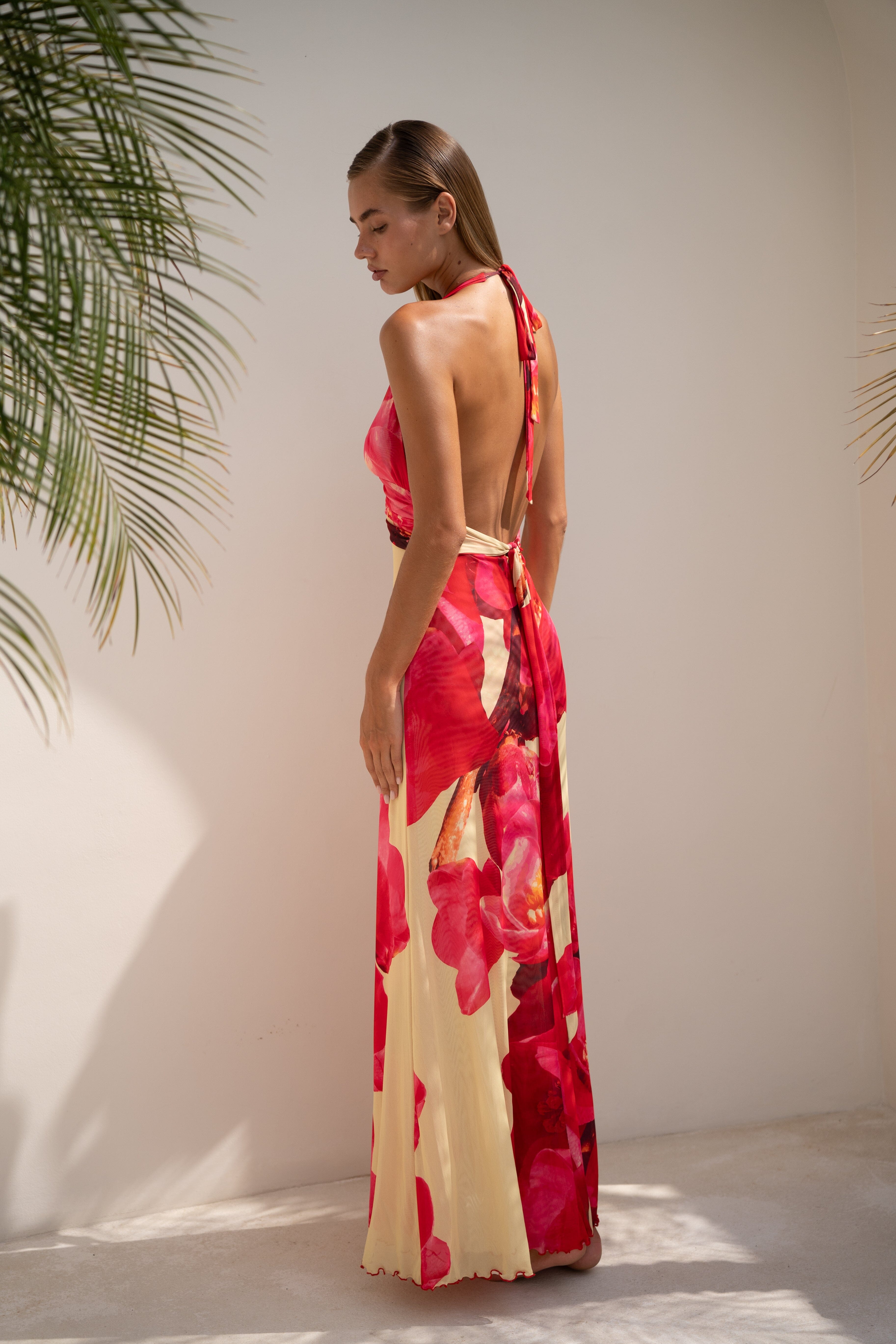 Chelsea Maxi Dress in Crawford - Àlainn Fashion