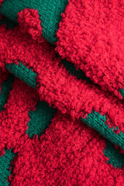 Colorblock V-neck Knit Button Up Cardigan - Àlainn Fashion