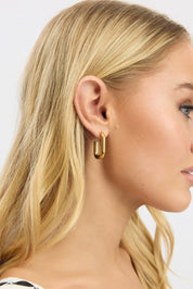 Gold Hoop Earrings - Àlainn Fashion