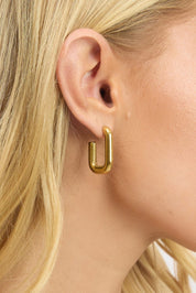 Gold Hoop Earrings - Àlainn Fashion