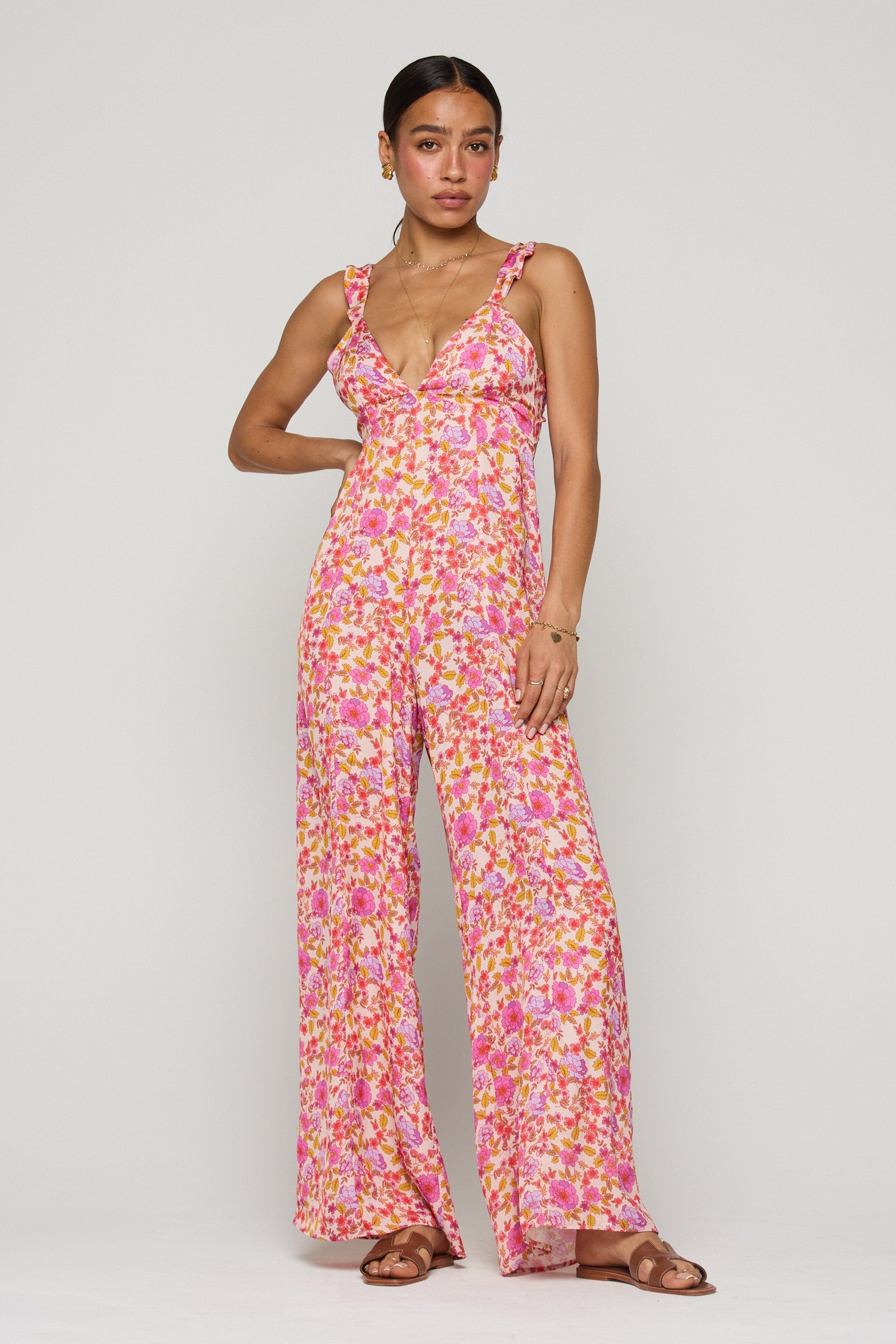 Jilly Jumpsuit in Augusta - Àlainn Fashion