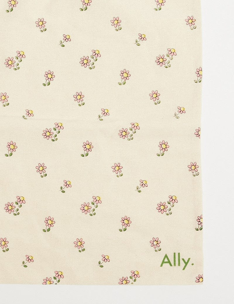 Multi Ditsy Tote Bag Printed Daisies - Àlainn Fashion