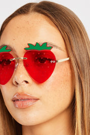 Red Strawberry Sunglasses - Àlainn Fashion